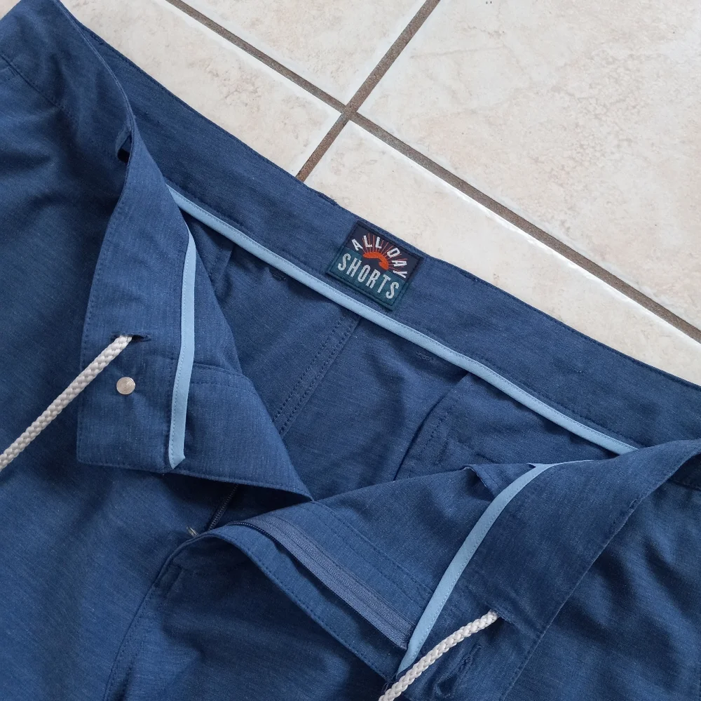Faherty Blue Men’s Stretch Shorts